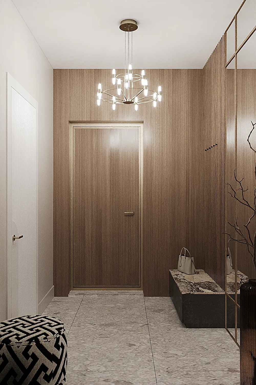 Kostino House — Symphony of Textures, interior view 02, كوستينو، منطقة موسكو، روسيا