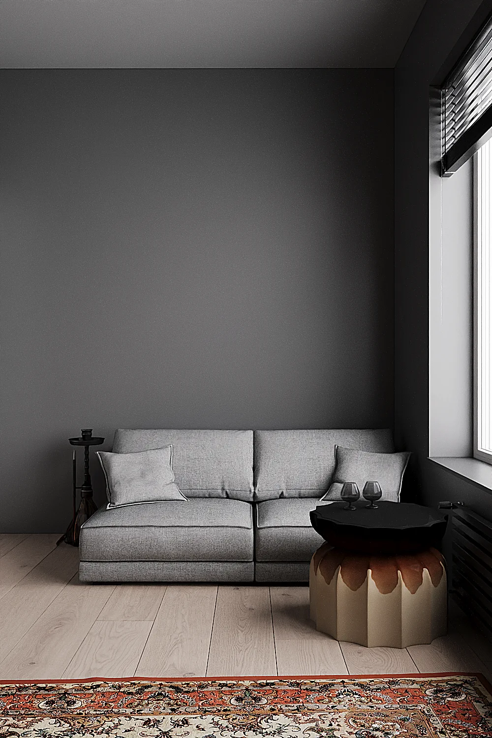 Kostino House — Symphony of Textures, interior view 04, كوستينو، منطقة موسكو، روسيا