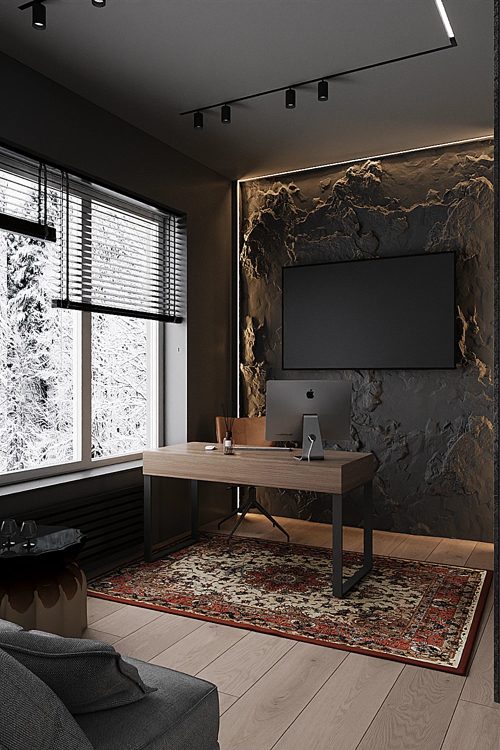 Kostino House — Symphony of Textures, interior view 08, كوستينو، منطقة موسكو، روسيا