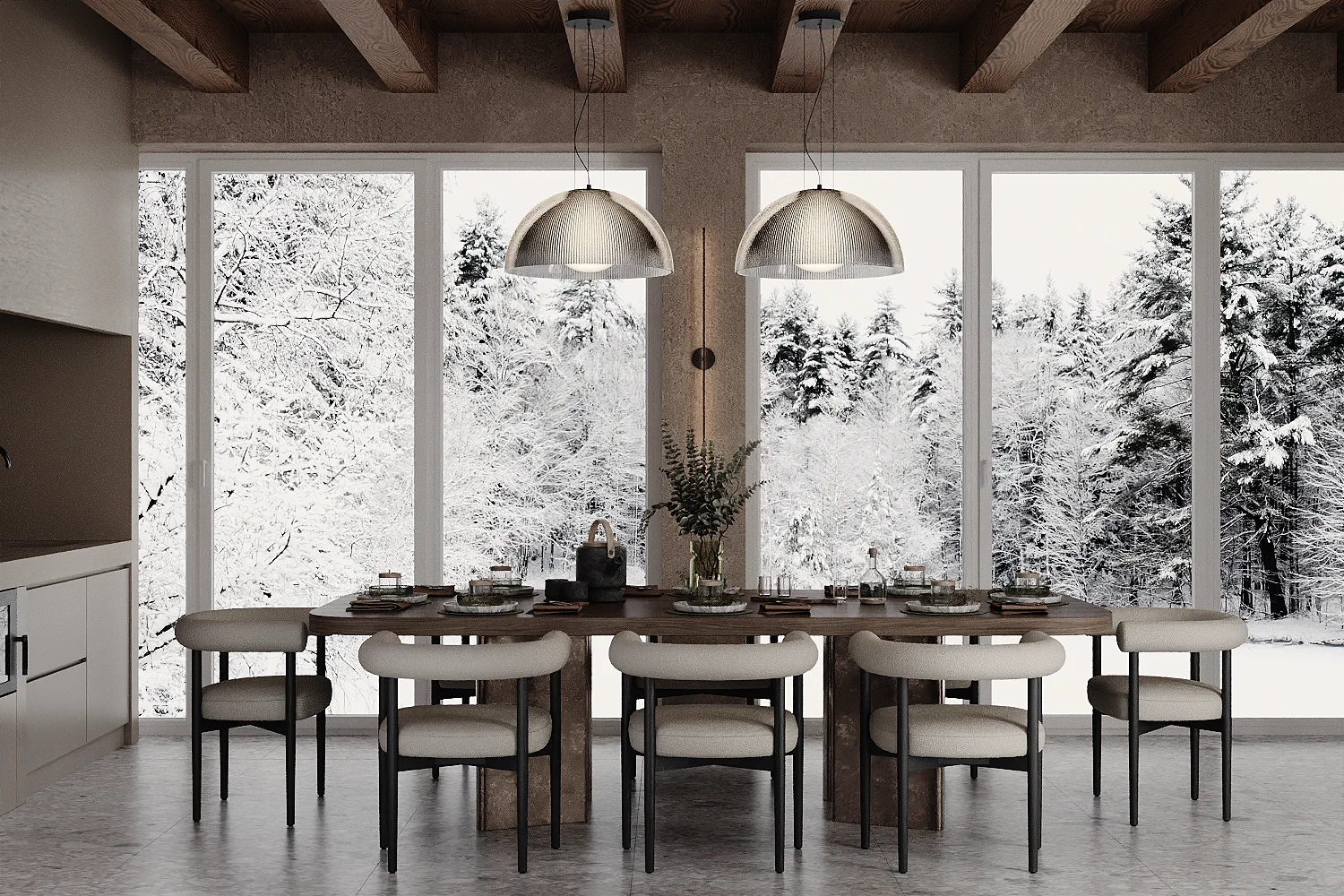 Kostino House — Symphony of Textures, interior view 20, كوستينو، منطقة موسكو، روسيا