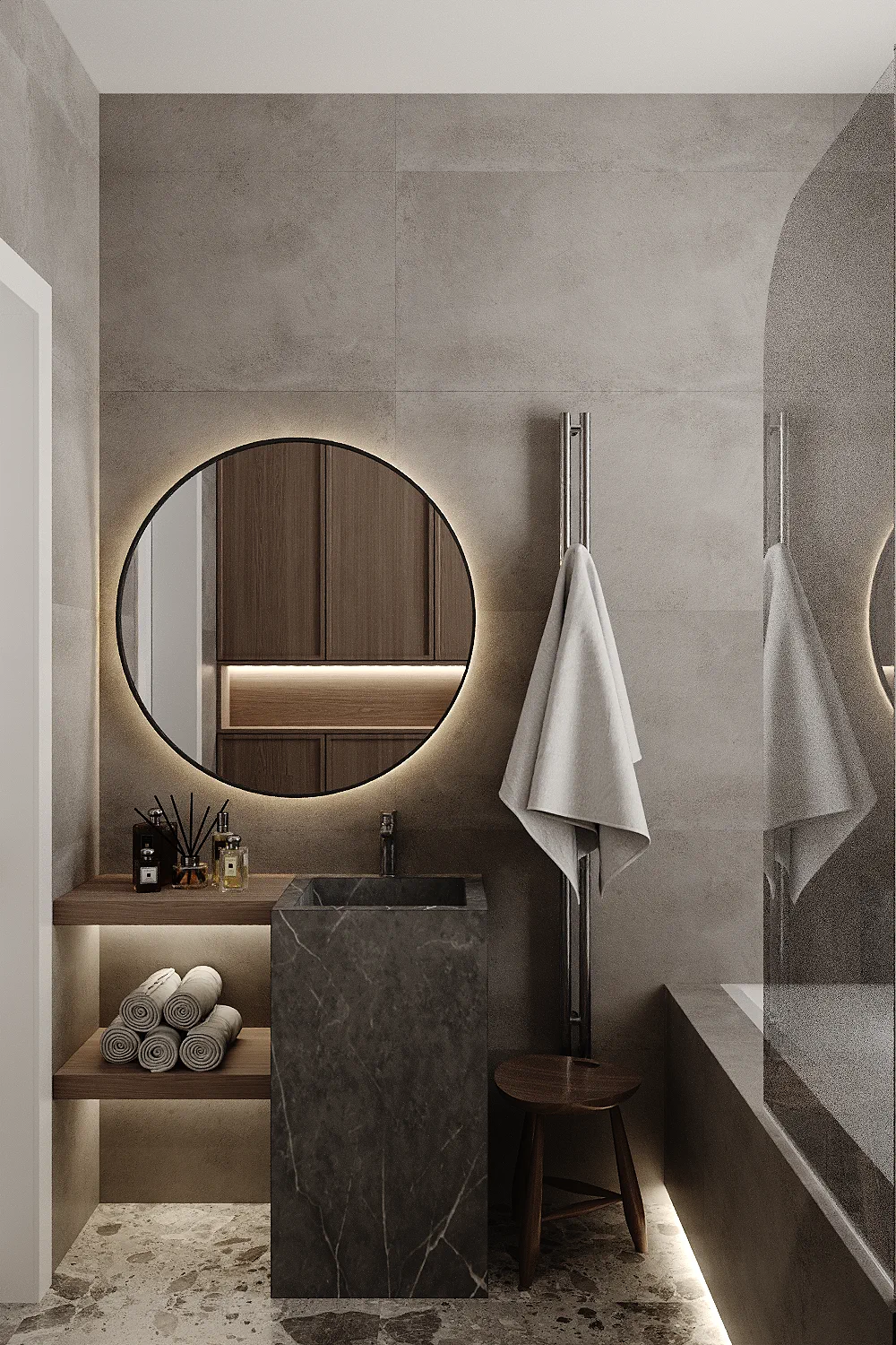 Kostino House — Symphony of Textures, interior view 28, كوستينو، منطقة موسكو، روسيا