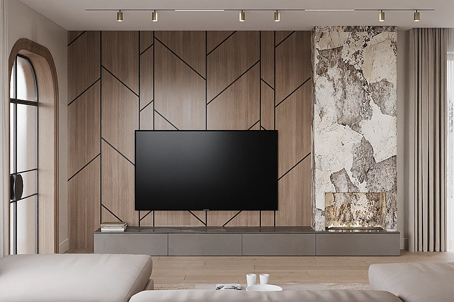 Kostino House — Symphony of Textures, interior view 47, كوستينو، منطقة موسكو، روسيا