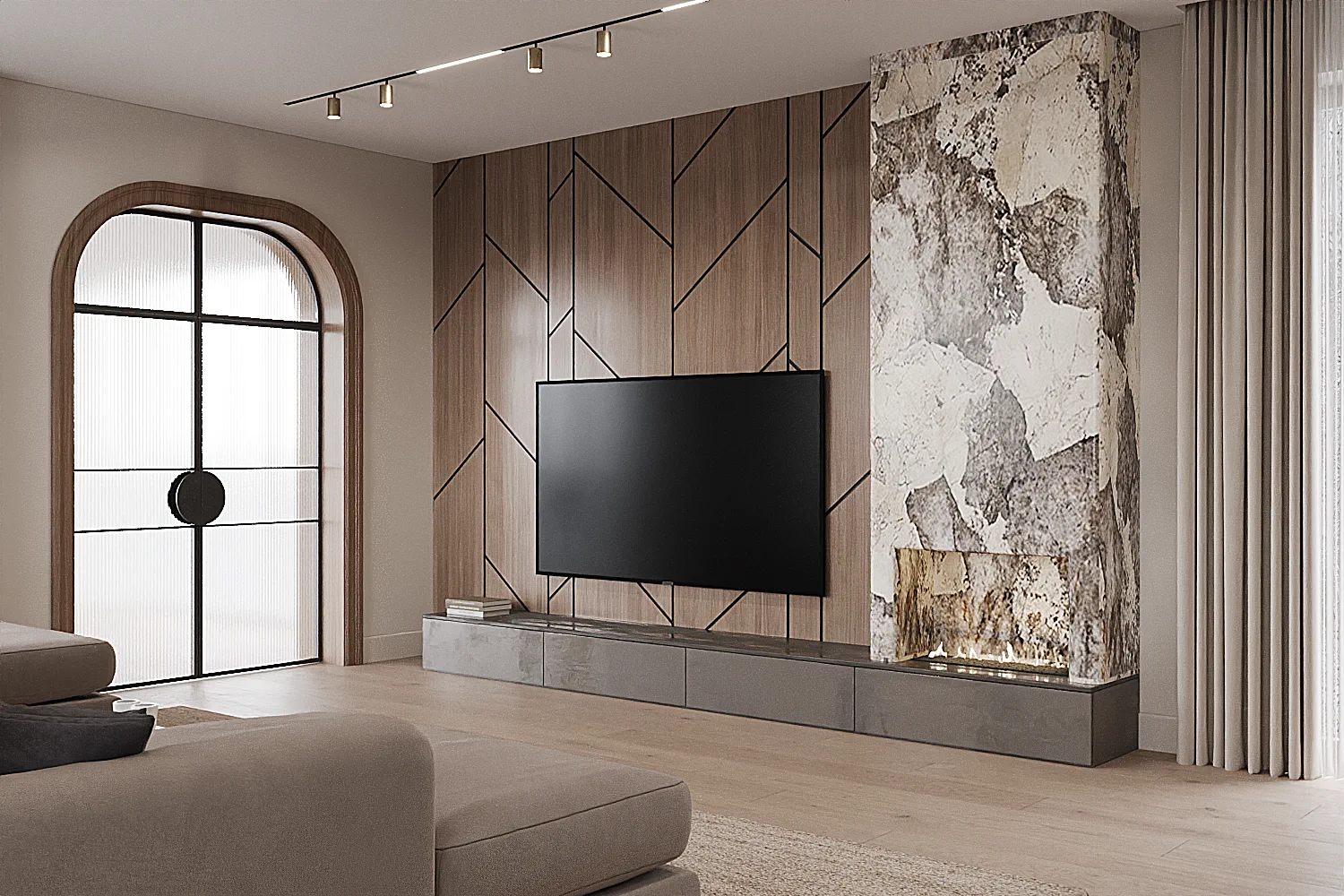 Kostino House — Symphony of Textures, interior view 49, كوستينو، منطقة موسكو، روسيا