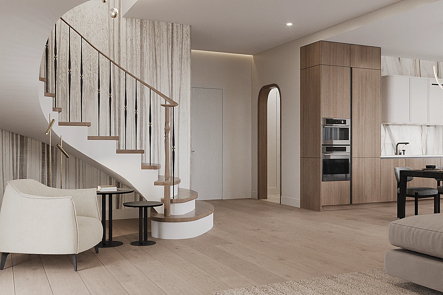 Kostino House — Symphony of Textures, interior view 50, كوستينو، منطقة موسكو، روسيا