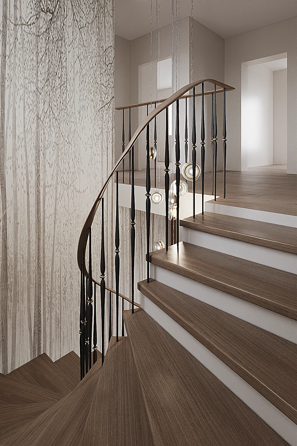 Kostino House — Symphony of Textures, interior view 52, كوستينو، منطقة موسكو، روسيا