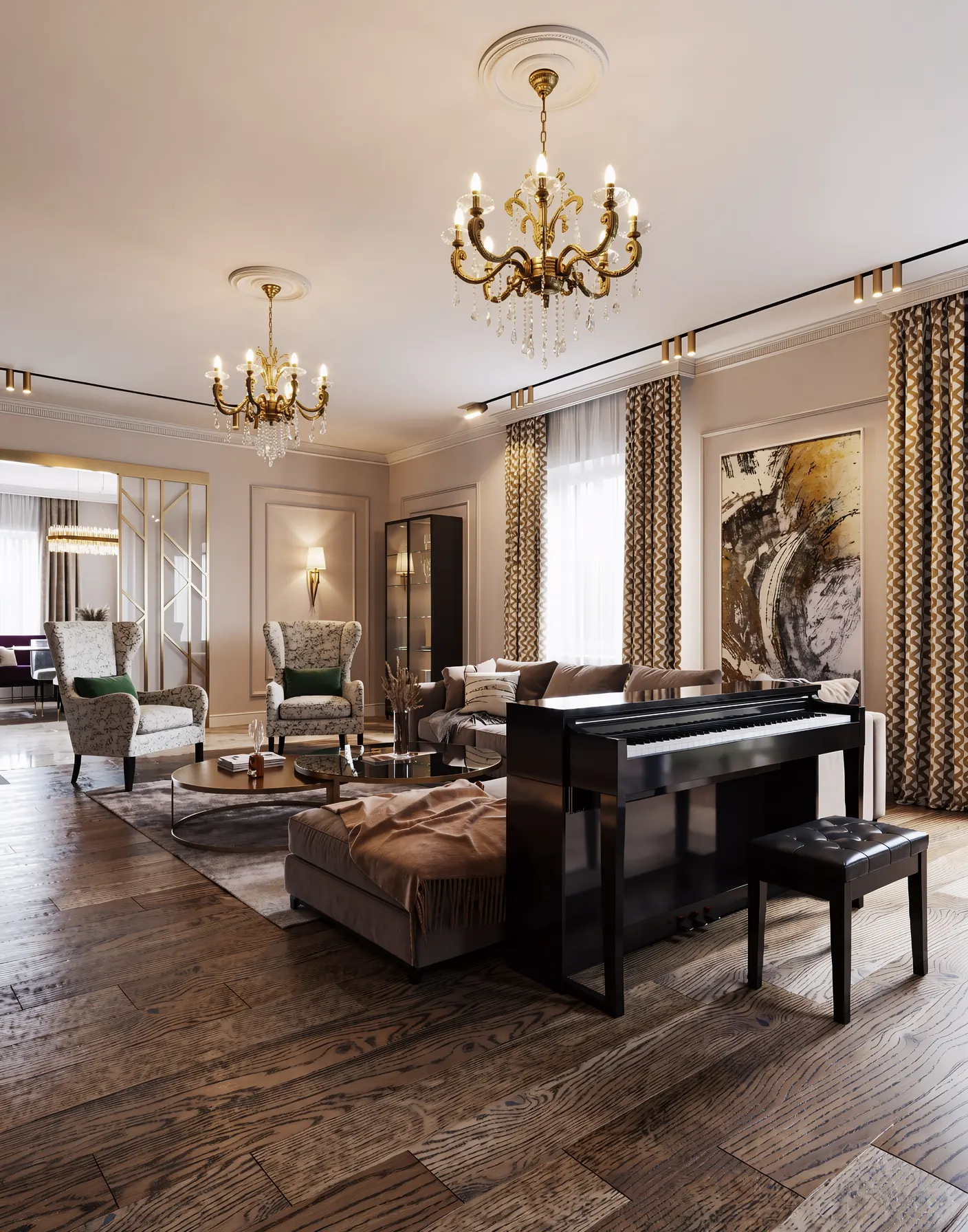 La Mer Villa, interior view 02, La Mer, Dubai, UAE