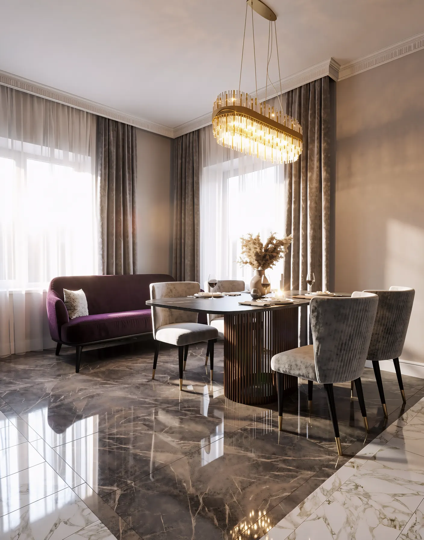 La Mer Villa, interior view 07, La Mer, Dubai, UAE